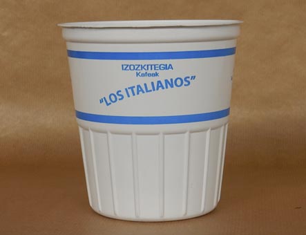 VASO D5 PS BL Impresión Personalizada